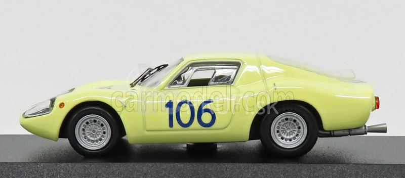 Najlepší model Fiat Abarth Ot1300 N 106 Targa Florio 1968 Virgilio - Panepinto 1:43 Yellow