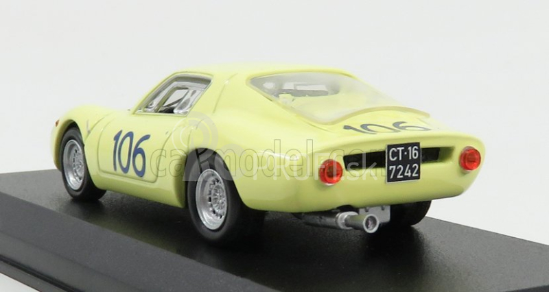 Najlepší model Fiat Abarth Ot1300 N 106 Targa Florio 1968 Virgilio - Panepinto 1:43 Yellow