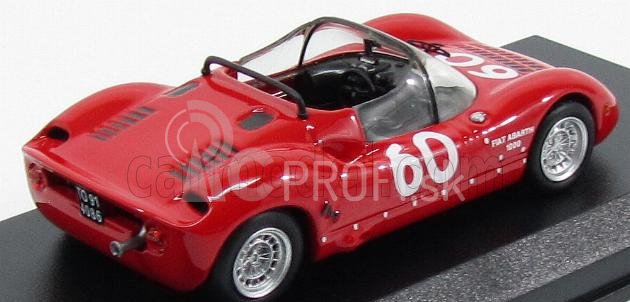 Najlepší model Fiat Abarth Sp 1000 Spider N 60 Monza 1968 Pal Joe - Botalla 1:43 Red