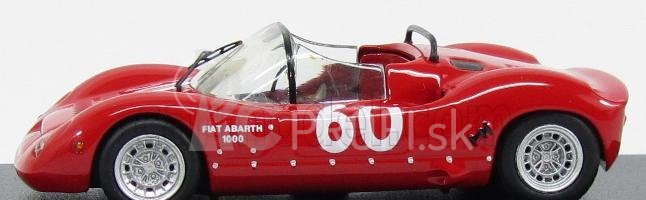 Najlepší model Fiat Abarth Sp 1000 Spider N 60 Monza 1968 Pal Joe - Botalla 1:43 Red