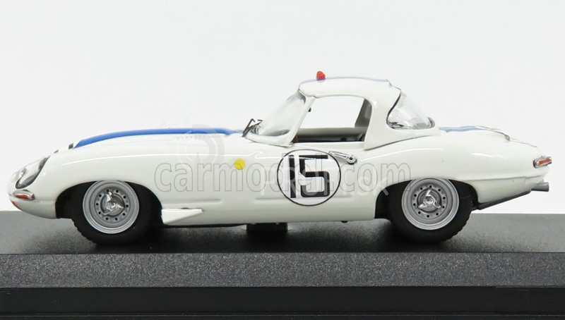 Najlepší model Jaguar E-type Lightweight 3.8l Team Briggs Cunningham N 15 24h Le Mans 1963 S.cunningham - B.grossmann 1:43 White Blue