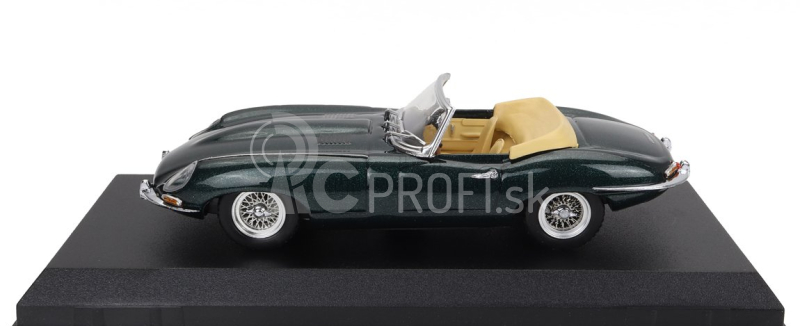 Najlepší model Jaguar E-type Spider 1962 1:43 Zelený