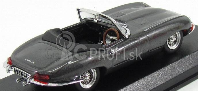 Najlepší model Jaguar E-type Spider Anglická verzia 1961 1:43 Black