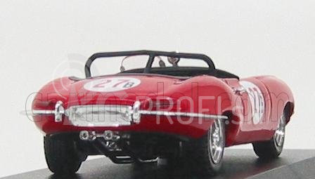 Najlepší model Jaguar E Type Spider N 27 Riverside 1961 Krause 1:43 Red