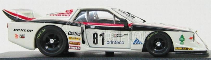 Najlepší model Lancia Beta Coupe Montecarlo N 81 Monza 1982 Casoni - Castellano 1:43 biela čierna