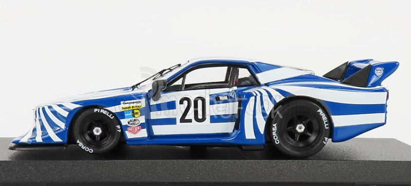 Najlepší model Lancia Beta Montecarlo N 20 6h Brands Hatch 1980 E.cheever - M.alboreto 1:43 Blue White