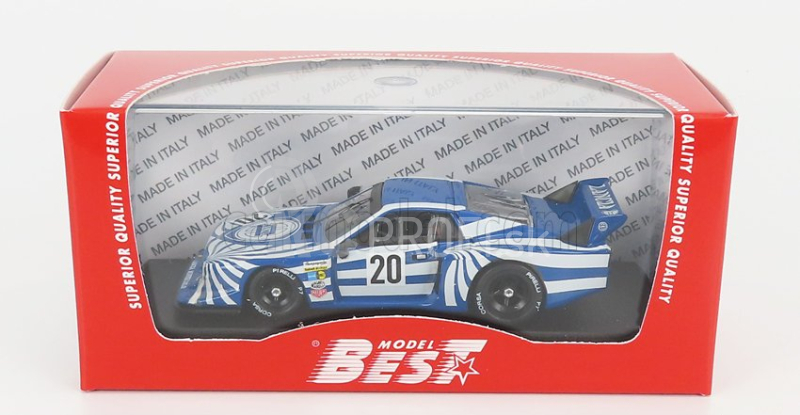 Najlepší model Lancia Beta Montecarlo N 20 6h Brands Hatch 1980 E.cheever - M.alboreto 1:43 Blue White