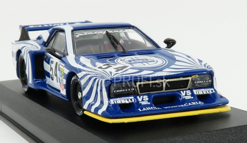 Najlepší model Lancia Beta Montecarlo N 54 6h Silverstone 1980 W.rohrl - M.alboreto 1:43 Blue White