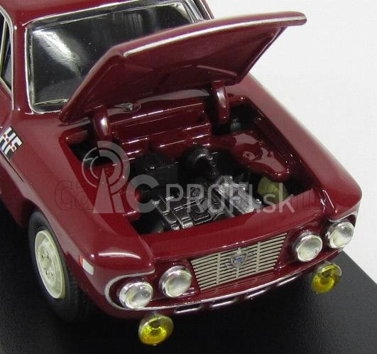 Najlepší model Lancia Fulvia Coupe 1.2 N 119 Rally Tour De Corse 1965 Cella - Gamenara 1:43 Amaranto Montebello