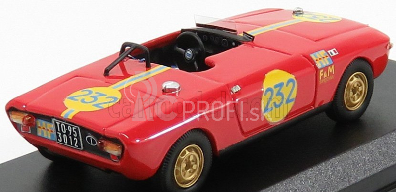 Najlepší model Lancia Fulvia F&m Special Hf Spider N 232 Targa Florio 1969 Maglioli - Pinto 1:43 Red