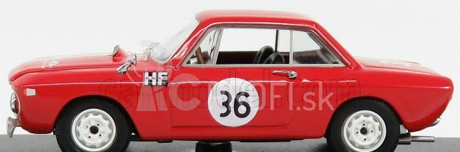 Najlepší model Lancia Fulvia Hf 1.3 Coupe N 36 Winner Rally Sanremo 1966 Cella - Lombardini 1:43 Red