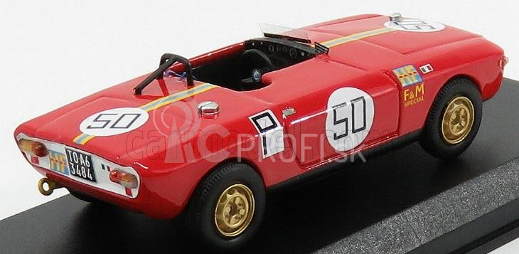 Najlepší model Lancia Fulvia Hf 1.6 F&m Special N 50 1000km Nurburgring 1969 Munari - Aaltonen 1:43 Red