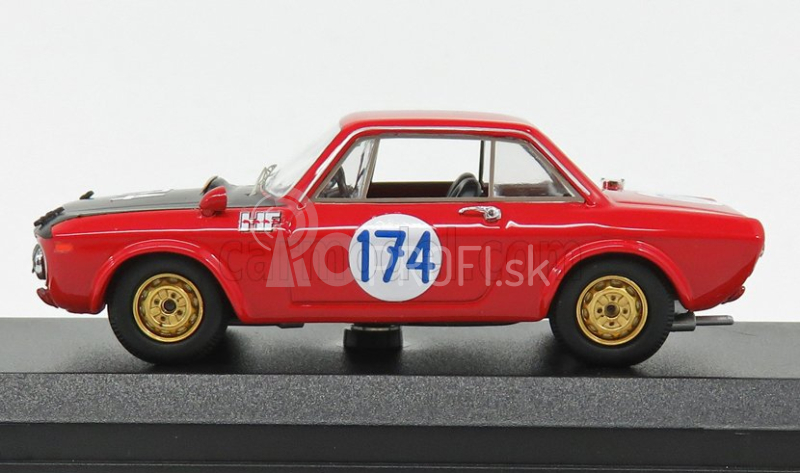 Najlepší model Lancia Fulvia Hf N 174 Winner Class Targa Florio 1970 S.munari - U.maglioli 1:43 Red Black