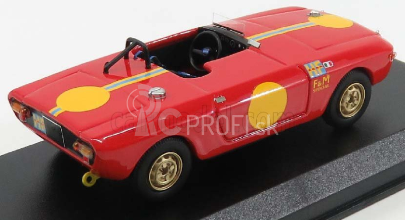 Najlepší model Lancia Fulvia Spider Special Hf N 0 Prova 1967 1:43 Red