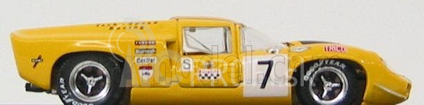 Najlepší model Lola T70 Coupe N 7 Brans-hatch 1969 Craft - Lieddel 1:43 Yellow Black