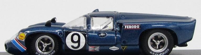 Najlepší model Lola T70 Coupe N 9 Daytona 1969 Jordan - Patrick 1:43 Blue