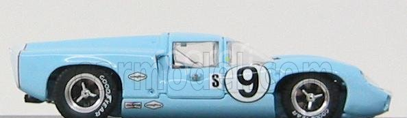 Najlepší model Lola T70 Coupe N 9 Sebring 1968 Patrick - Jordan 1:43 Light Blue