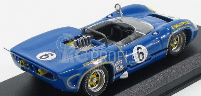 Najlepší model Lola T70 Mkii Spider N 6 Winner Mosport Can-am 1966 M.donohue 1:43 Blue