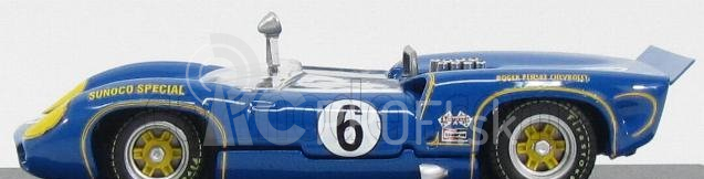 Najlepší model Lola T70 Mkii Spider N 6 Winner Mosport Can-am 1966 M.donohue 1:43 Blue