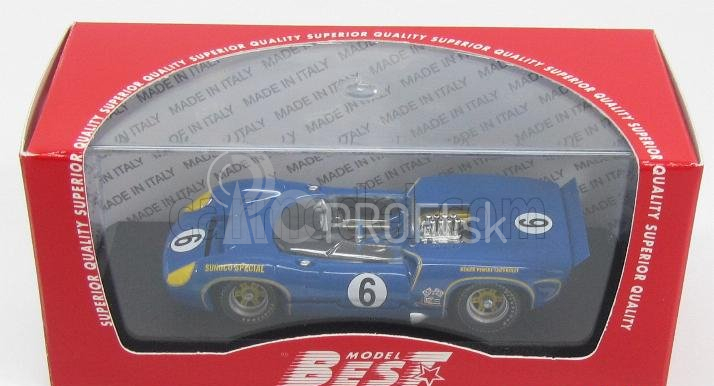 Najlepší model Lola T70 Mkii Spider N 6 Winner Mosport Can-am 1966 M.donohue 1:43 Blue