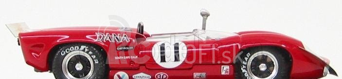 Najlepší model Lola T70 Spider N 11 Laguna Seca 1967 L.motschenbaker 1:43 Červená biela