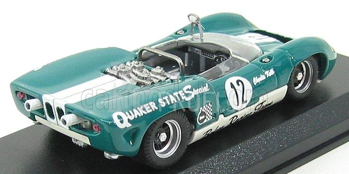 Najlepší model Lola T70 Spider N 12 Las Vegas 1967 1:43 Zelená