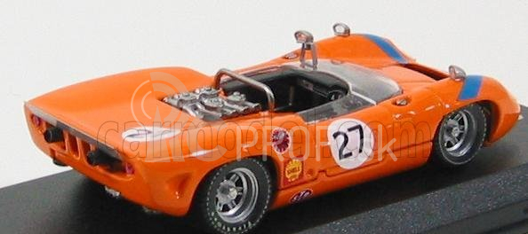 Najlepší model Lola T70 Spider N 27 Fuji 1968 T.sakai 1:43 Orange