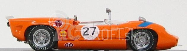 Najlepší model Lola T70 Spider N 27 Fuji 1968 T.sakai 1:43 Orange