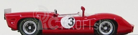 Najlepší model Lola T70 Spider N 3 Brigdgehampton 1968 G.ralph 1:43 Red