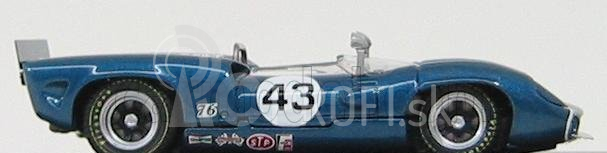 Najlepší model Lola T70 Spider N 43 Riverside 1966 J.stewart 1:43 Blue Met