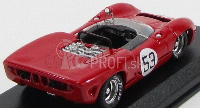 Najlepší model Lola T70 Spider N 53 Laguna Seca 1966 H.dibley 1:43 Red