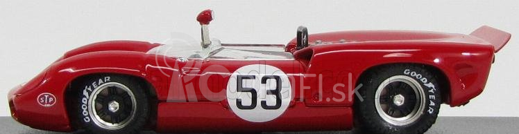 Najlepší model Lola T70 Spider N 53 Laguna Seca 1966 H.dibley 1:43 Red