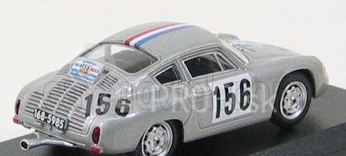 Najlepší model Porsche 1600gs Abarth N 156 Tour De France 1961 R.bouchet 1:43 Silver