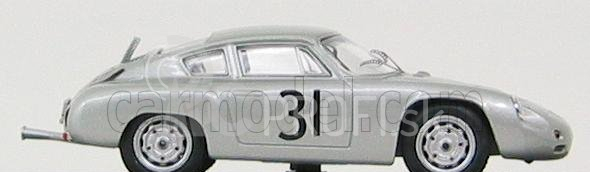 Najlepší model Porsche 1600gs Abarth N 31 Nurburgring 1960 Greger - Linge 1:43 Strieborná