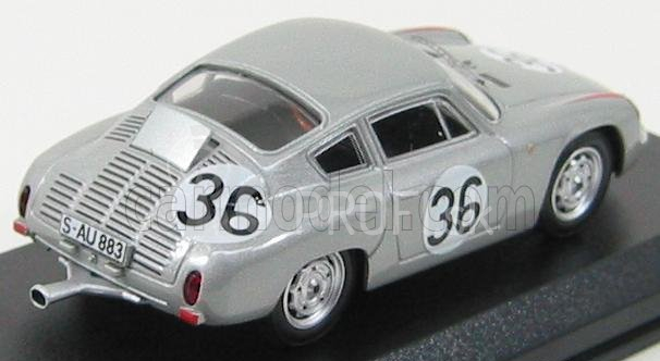 Najlepší model Porsche 1600gs Abarth N 36 Le Mans 1961 Linge - Mon 1:43 Silver