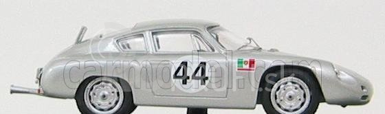 Najlepší model Porsche 1600gs Abarth N 44 Targa Florio 1962 Conte - Pucci - Barth 1:43 Silver Yellow