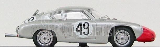 Najlepší model Porsche 1600gs Abarth N 49 Sebring 1962 Strle - Hahnl 1:43 Silver Red