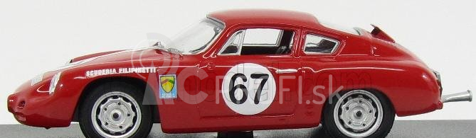 Najlepší model Porsche 356b Carrera Abarth Gtl N 67 Rossfeld Hill Climb 1963 H.muller 1:43 Červená