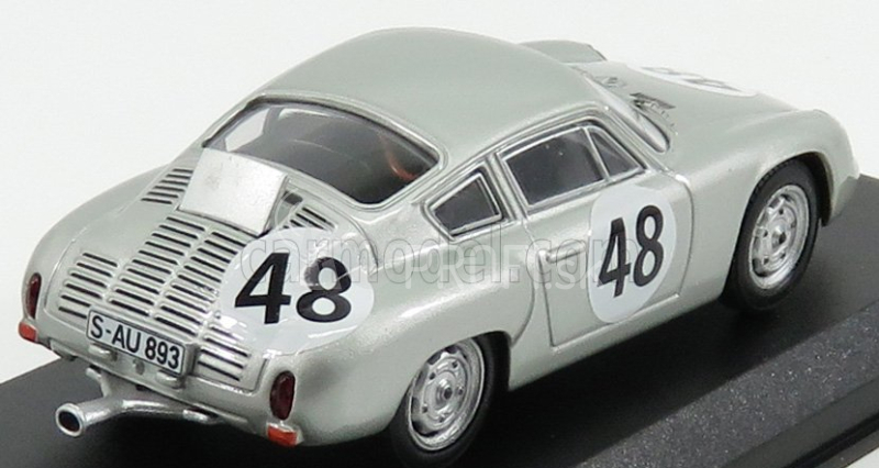 Najlepší model Porsche 356b Carrera Abarth N 48 7. 12h Sebring 1962 Gurney - Holbert 1:43 Silver