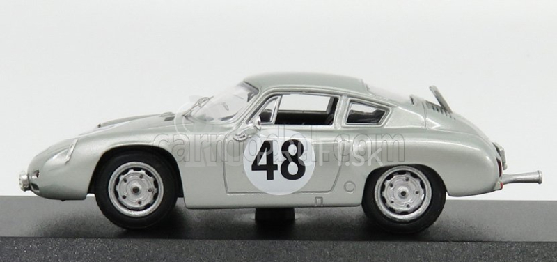 Najlepší model Porsche 356b Carrera Abarth N 48 7. 12h Sebring 1962 Gurney - Holbert 1:43 Silver