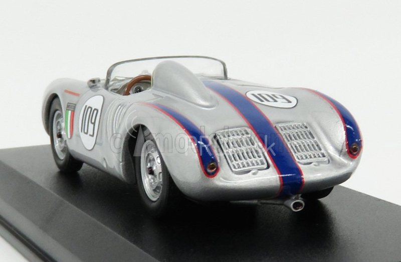 Najlepší model Porsche 550 Rs Spider N 109 Memorial Nassau Trophy Race 1957 R.rodriguez 1:43 Silver