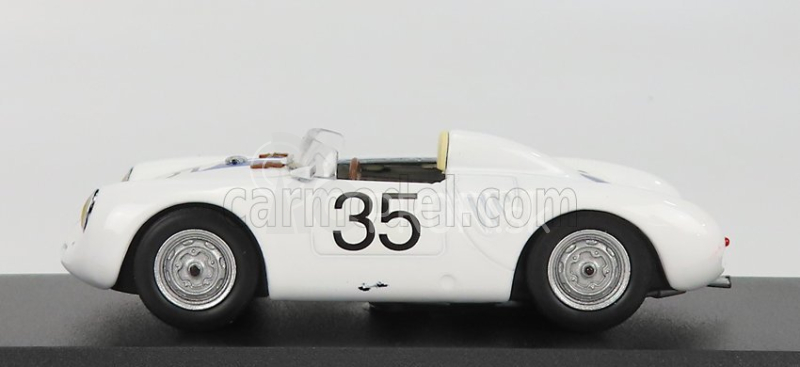 Najlepší model Porsche 550 Rs Spider N 35 24h Le Mans 1957 Hugus - G.de Beaufort 1:43 White Blue