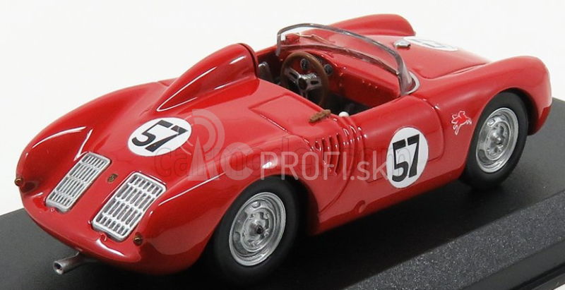 Najlepší model Porsche 550 Rs Spider N 57 Winner Paramaunt Ranch 1957 J.mcafee 1:43 Red