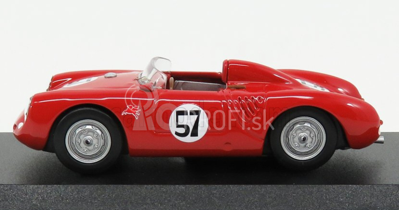 Najlepší model Porsche 550 Rs Spider N 57 Winner Paramaunt Ranch 1957 J.mcafee 1:43 Red