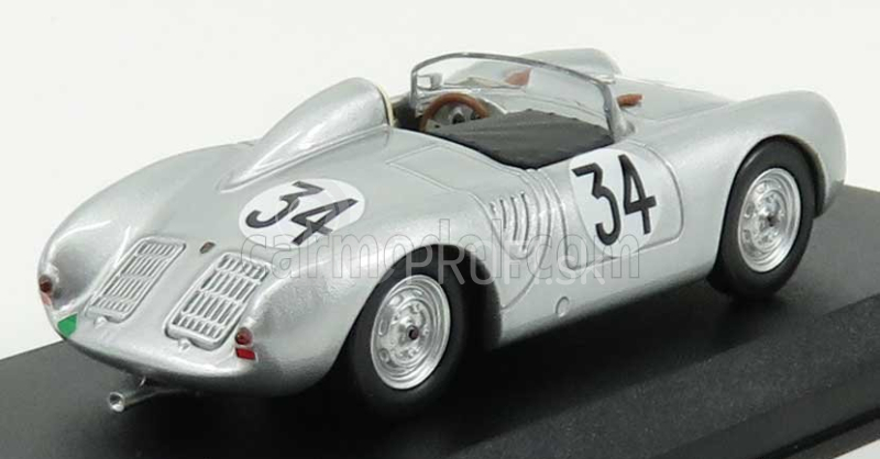 Najlepší model Porsche 550 Rs Spider Team J.p.colas N 34 24h Le Mans 1958 J.kerguen - Franc ( J.dewes ) 1:43 Silver