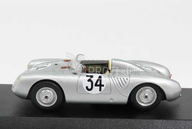 Najlepší model Porsche 550 Rs Spider Team J.p.colas N 34 24h Le Mans 1958 J.kerguen - Franc ( J.dewes ) 1:43 Silver