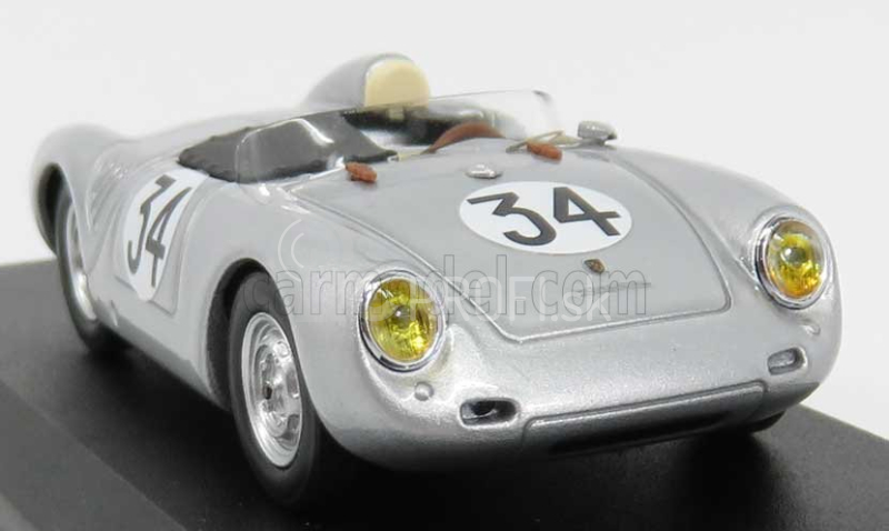 Najlepší model Porsche 550 Rs Spider Team J.p.colas N 34 24h Le Mans 1958 J.kerguen - Franc ( J.dewes ) 1:43 Silver