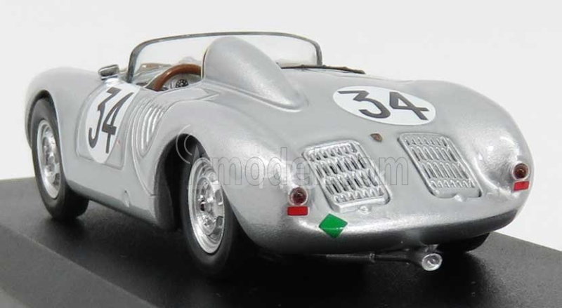 Najlepší model Porsche 550 Rs Spider Team J.p.colas N 34 24h Le Mans 1958 J.kerguen - Franc ( J.dewes ) 1:43 Silver