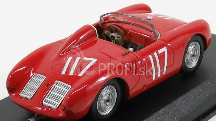 Najlepší model Porsche 550 Spider N 117 Scca National Thompson 1959 J.trotter 1:43 Red