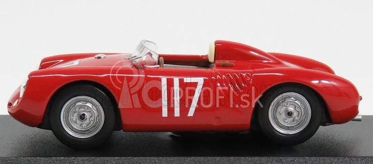 Najlepší model Porsche 550 Spider N 117 Scca National Thompson 1959 J.trotter 1:43 Red